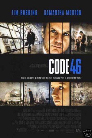 Code 46  Original Movie Poster Double Sided 27 X40