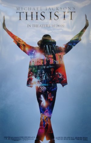 This is It Michael Jackson Final Double Sided Original Movie Poster 27x40