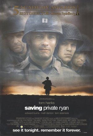 Saving Private Ryan Academy Single Sided Orig Movie Poster 27X40