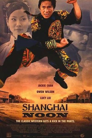 Shanghai Noon International Original Movie Poster Double Sided 27x40