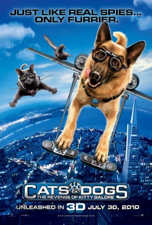 Cats & Dogs : Revenge of Kitty GaloreAdvance  Original Movie Poster  Double Sided 27 X40