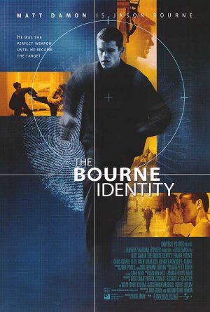 Bourne Identity Original Movie Poster Double Sided 27x40