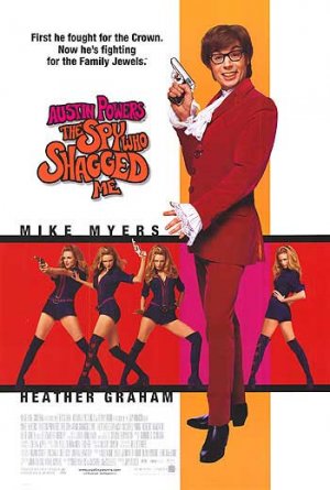 Austin Powers The Spy Who Shagged Me Final Original Double Sided Movie Poster 27x40