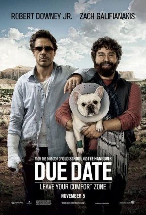 Due Date Advance Double Sided Original Movie Poster 27x40