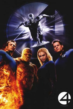 Fantastic Four : Rise of the Silver Surfer Movie Poster Original Single Sided 27x40