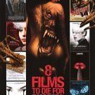 8 Films to Die For Original Movie Poster Double Sided 27X40
