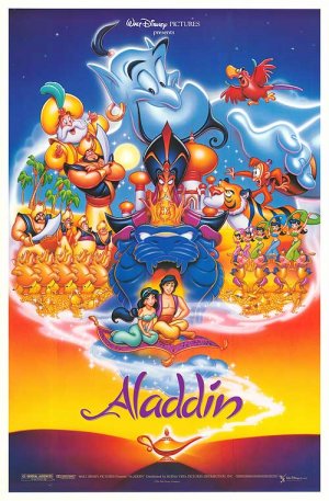 Aladdin Ver C Original Movie Poster 27 X40 Double Sided