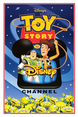 Toy Story Disney Channel Original Movie Poster Single Sided 27x40