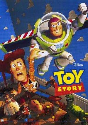 Toy Story Blue Original Movie Poster Single Sided 27x40