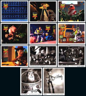 Toy Story 2 Lobby Cards 11 pcs per Set Original Movie Poster
