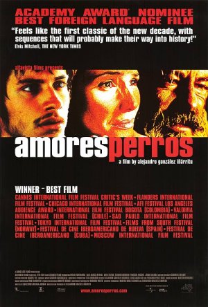 Amores Perros Original Movie Poster Double Sided 27x40