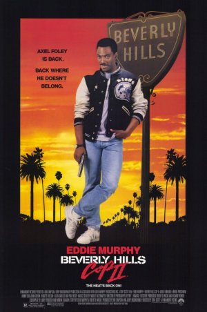 Beverly Hills Cop II Movie Poster Single Sided Orig 27x40