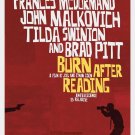 Burn After Reading Advance Double Sided Original Movie Poster 27x40