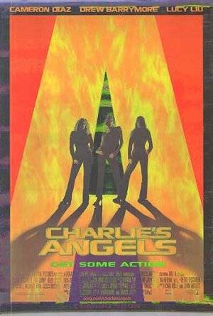 Charlie's Angel Aluminum Foil Single Sided Original Movie Poster 27x40