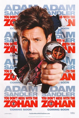 You Don't Mess with The Zohan Original Movie Poster  Double Sided 27 X40