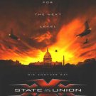 XXX : State of the Union Adv B Movie Poster 27X40 Orig Dbl Sided