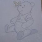 Winnie The Pooh and The Honey treePoster  Single Sided 21 X28