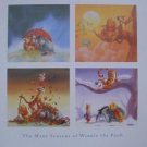 Winnie The Pooh : Many Seasons of  Poster  Single Sided 24 X32
