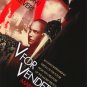 V For Vendetta Advance Version D Original Movie Poster Single Sided 27 X40