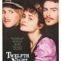 Twelfth Night Original Movie Poster Double Sided 27 X40