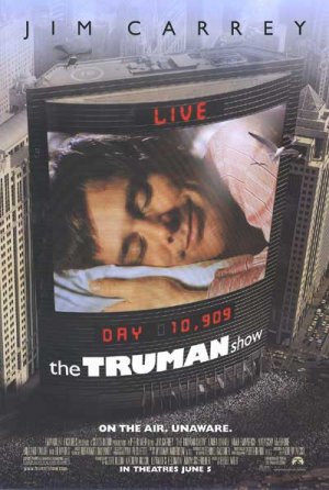 Truman Show Regular Original Movie Poster Double Sided 27 X40
