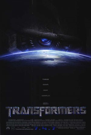 Transformers Regular 7-4-07 Original Movie Poster Single Sided 27 X40