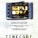 Time Code Original Movie Poster Single Sided 27 X40