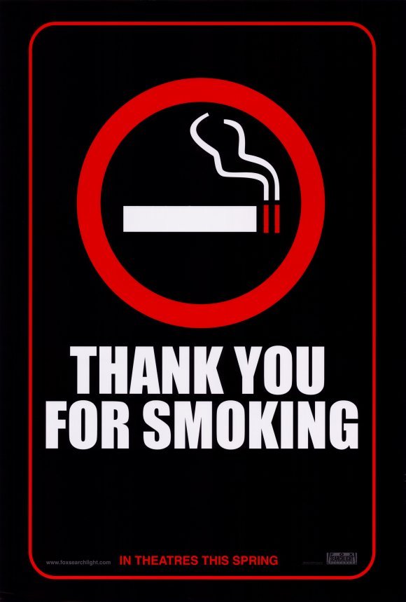 Thank You For Smoking Advance Original Movie Poster Double S