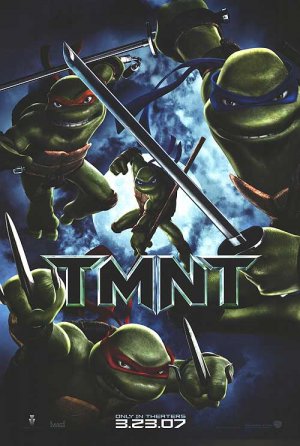 Teenage Mutant  Ninja Turtles Original Movie Poster Double Sided 27 X40