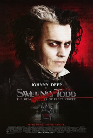 Sweeney Todd  Original Movie Poster Double Sided 27 X40