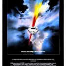 Superman I Original Movie Poster Single Sided 27 X40