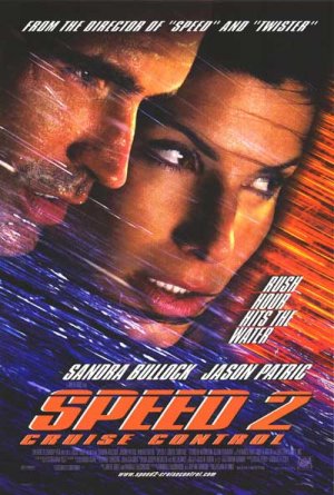 Speed 2 Original Movie Poster Single Sided 27 X40