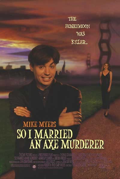 So I Married An Axe Murderer Original Movie Poster Double Sided 27 X40 