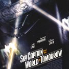 Skycaptain And The World Of Tomorrow A Original Movie Poster Double Sided 27 X40