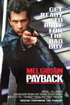 Payback Original Movie Poster Double Sided 27 X40