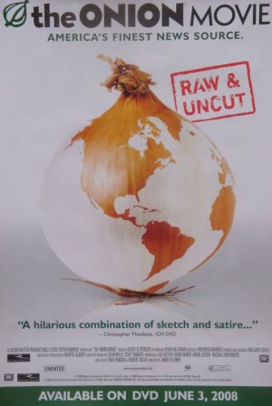 Onion Dvd PosterOriginal Movie Poster Single Sided 27 X40