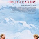 On A Clear Day Movie Poster Double Sided 27 X40