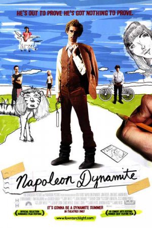 Napoleon Dynamite Original Movie Poster Double Sided 27 X40