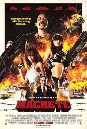 Machete International Original Movie Poster  Double Sided 27 X40
