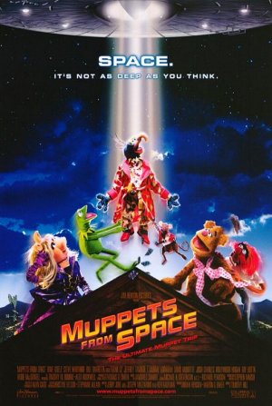 Muppets From Space Original Movie Poster  Double Sided 27 X40