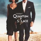 Quantum Of Solace Blue Original Movie Poster  Single Sided 27 X40