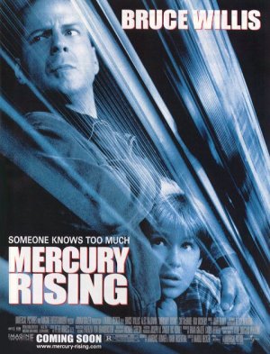 Mercury Rising Final Original  Movie Poster 27X40 Double Sided