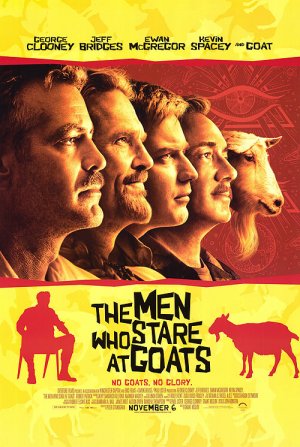 Men Who Stare at Goats Original  Movie Poster 27X40 Double Sided