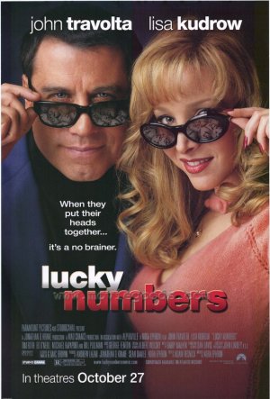 Lucky Numbers Original Movie Poster Double Sided 27x40