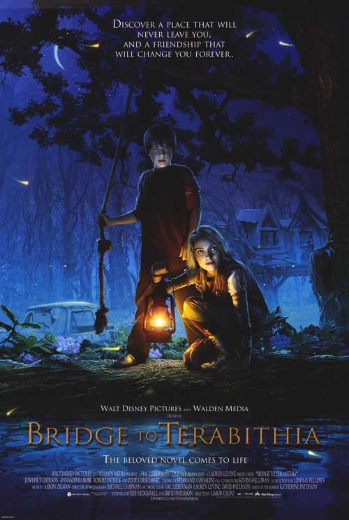Bridge To Terabithia Original Movie Poster Double Sided 27 X40