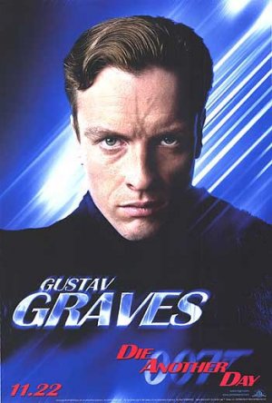 Die Another Day (Graves) Original Movie Poster Single Sided 27 X40
