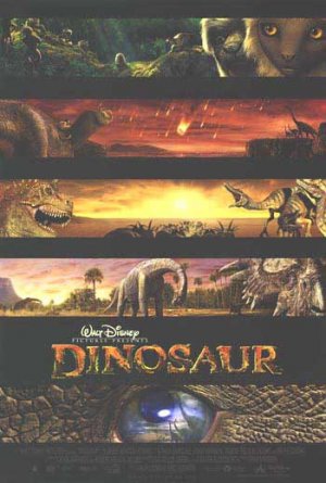 Dinosaur Intl Original Movie Poster Double Sided 27x40