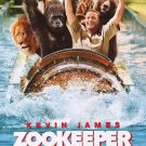 Zookeeper Intl Original Movie Poster Double Sided 27 X40