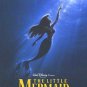 Little Mermaid Advance Original Movie Poster Double Sided 27x40
