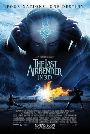 The Last Airbender International Original Movie Poster Double Sided 27 X40